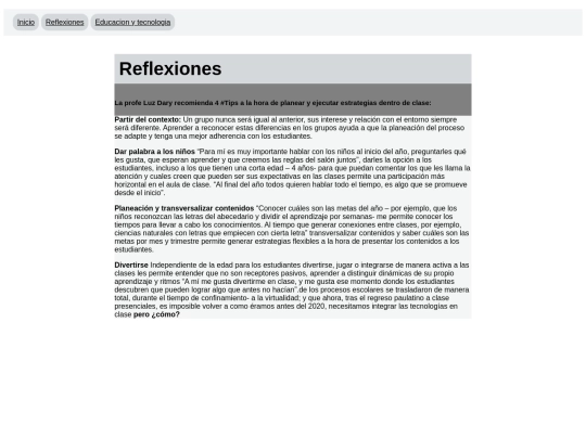 Reflexiones screenshot