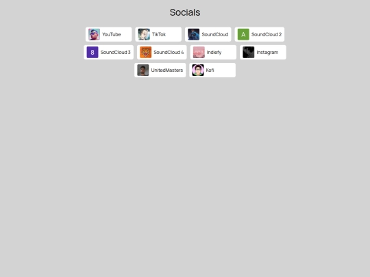 socials screenshot