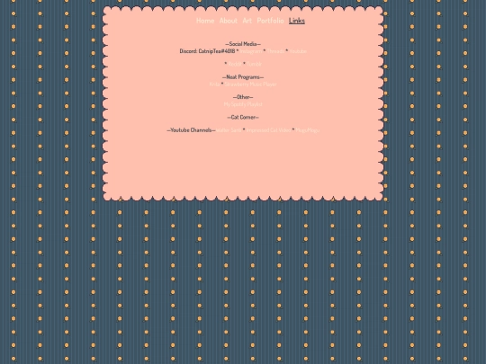 links screenshot