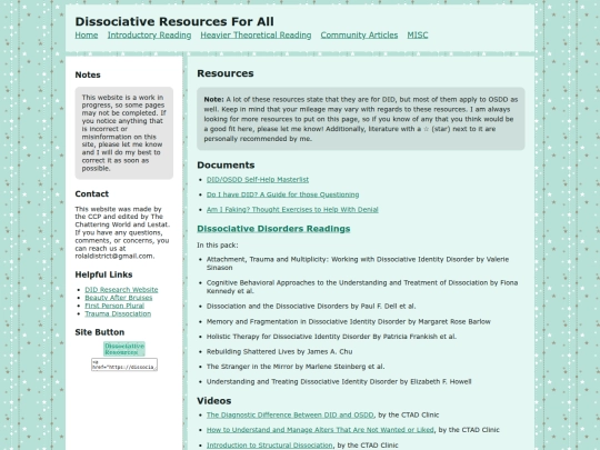 resources screenshot