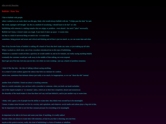 bullshit-hateyou screenshot