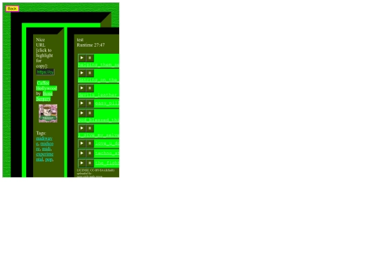cybergrunge-embedAlbum-test screenshot