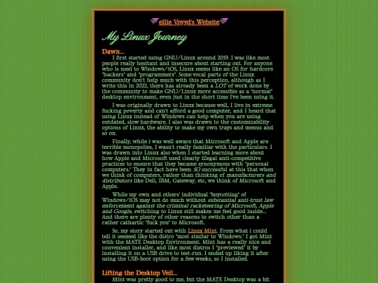mylinuxjourney screenshot