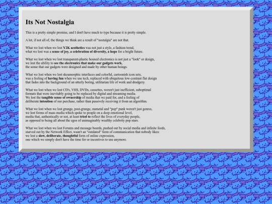 notnostalgia screenshot