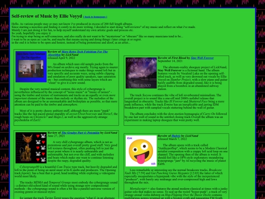 self-reviews screenshot