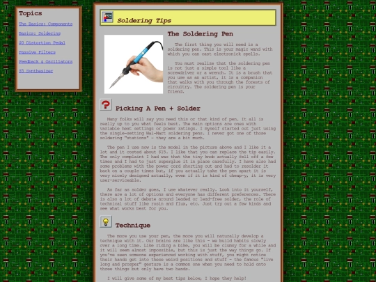 soldering screenshot