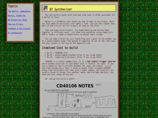 synth screenshot