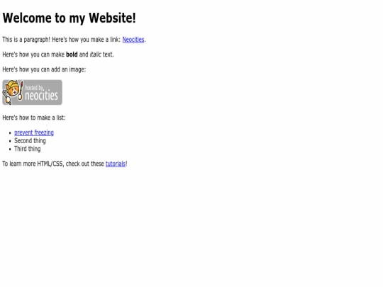index screenshot