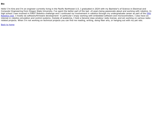 bio screenshot