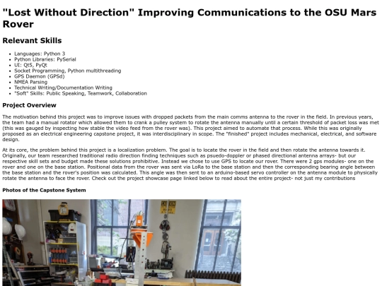 projects/capstone screenshot