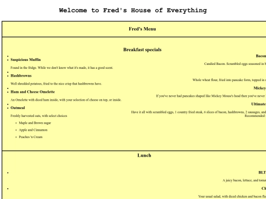 restaurant screenshot