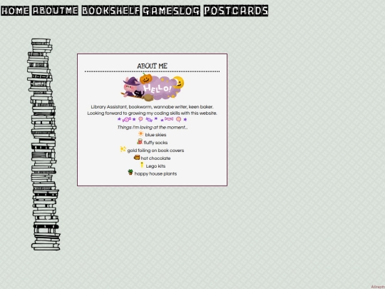 aboutme screenshot