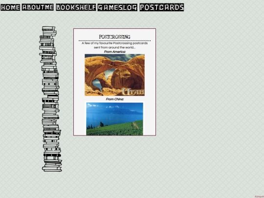 postcards screenshot