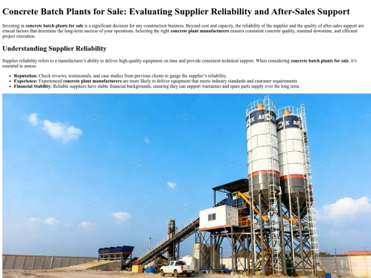 concrete-batch-plants-for-sale-evaluating-supplier-reliability-and-after-sales-support screenshot