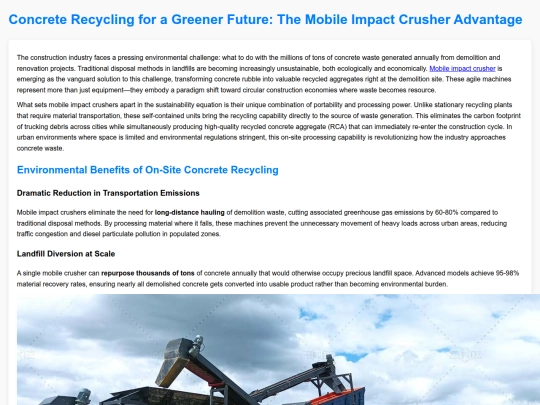 concrete-recycling-for-a-greener-future-the-mobile-impact-crusher-advantage screenshot