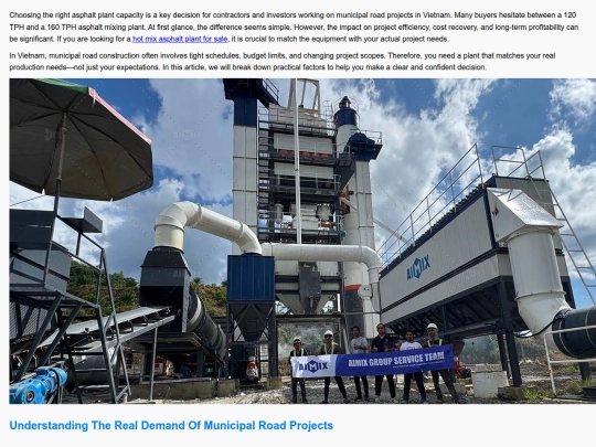 how-to-choose-between-120-tph-and-160-tph-asphalt-plants-for-municipal-roads-in-vietnam screenshot