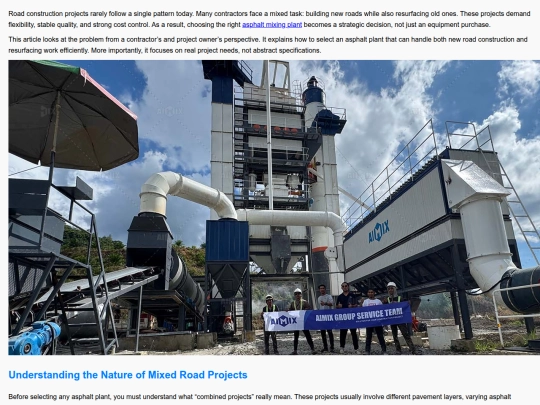 how-to-select-an-asphalt-plant-for-projects-combining-new-roads-and-resurfacing screenshot