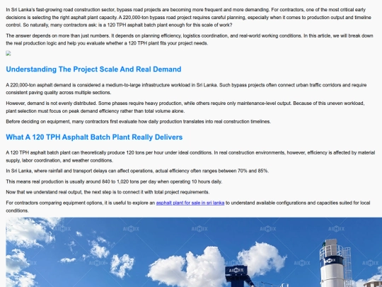 is-120-tph-asphalt-batch-plant-enough-for-220000-ton-bypass-road-project-in-sri-lanka screenshot