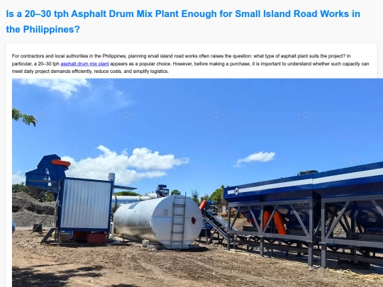 is-20-30-tph-asphalt-drum-mix-plant-enough-for-small-island-road-works-philippines screenshot