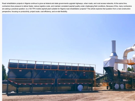 is-a-100-tph-mobile-asphalt-plant-suitable-for-nigeria-road-rehabilitation-projects screenshot