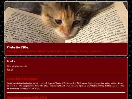 books screenshot