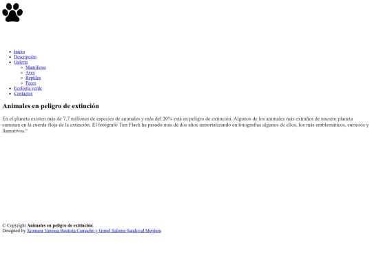 index screenshot