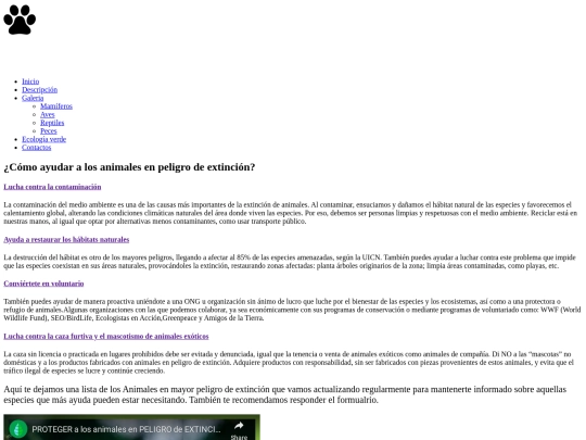 services screenshot