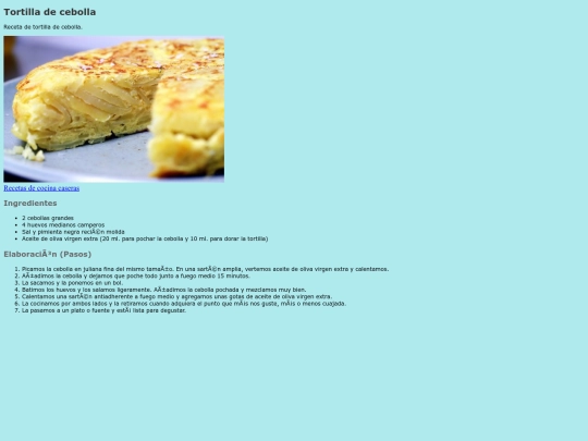 recetas/tortilladecebolla screenshot