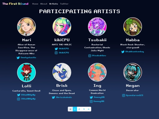 artists screenshot