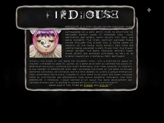 birdhouse screenshot