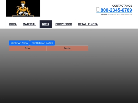 nota screenshot