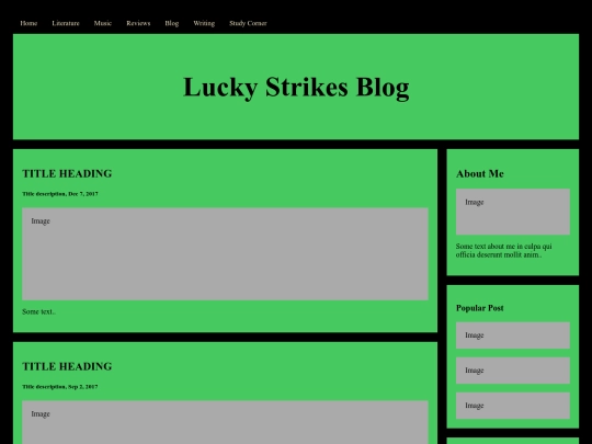 blog screenshot