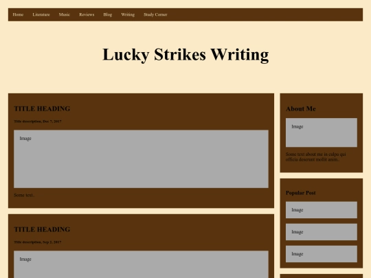 writing screenshot