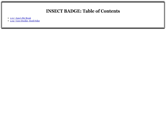 Let's Plays/Pokemon Crystal/003InsectContents screenshot