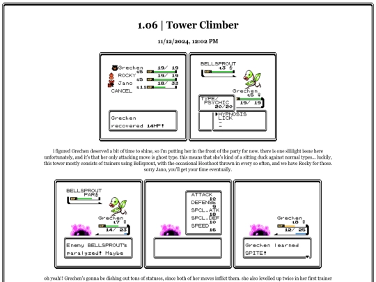 Let's Plays/Pokemon Crystal/106Tower screenshot