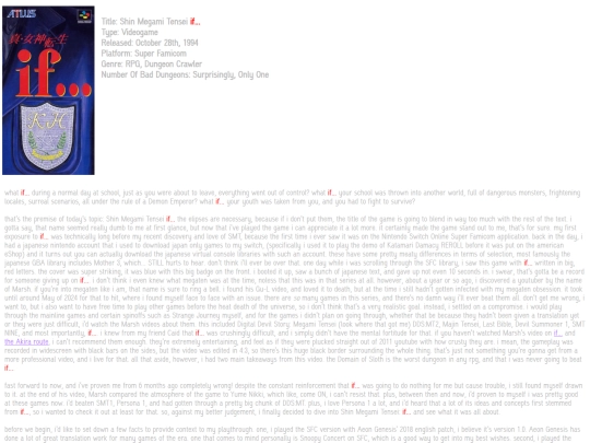 Reviews/SMTIF screenshot