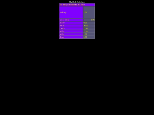list-style screenshot