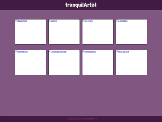 htmlPortfolio screenshot