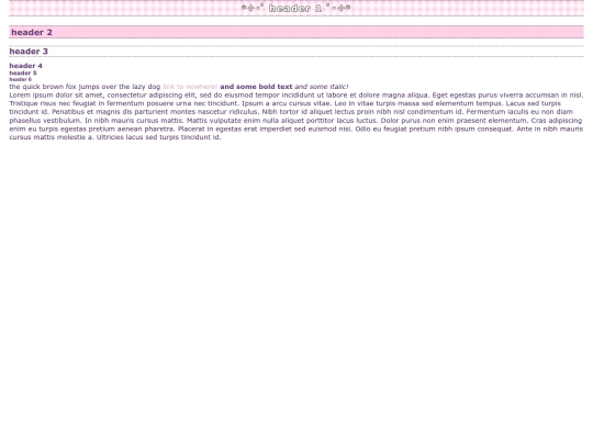 page/formatting screenshot