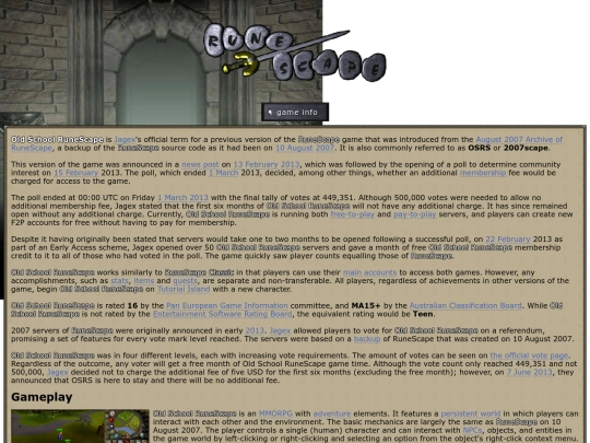 page/games/runescape screenshot