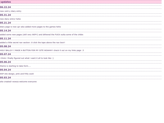 page/updates screenshot