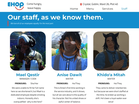 staff screenshot