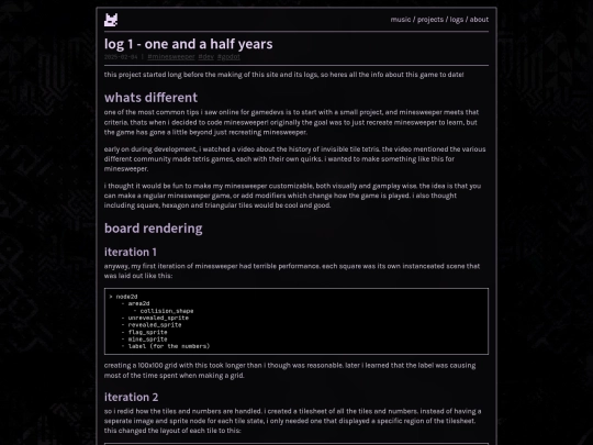 archives/archived_logs/minesweeper/log1 screenshot