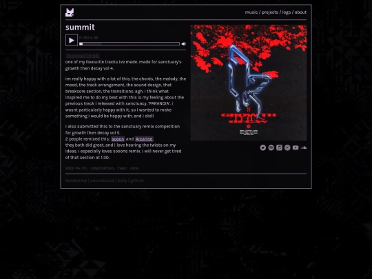 music/summit screenshot