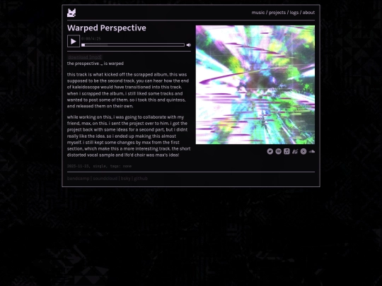 music/warped-perspective screenshot