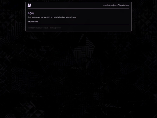 not_found screenshot