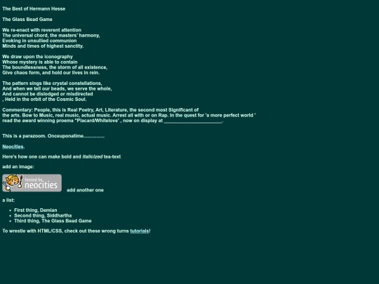hesse screenshot