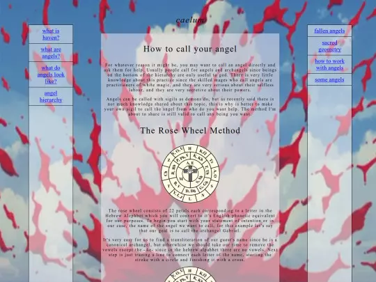 depart/angelchannel/whitemagick screenshot