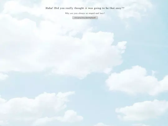 depart/tryagain screenshot