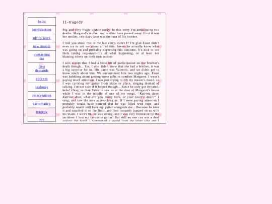 diary/11 screenshot